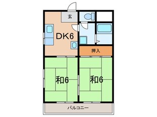 ルネ　サンの物件間取画像